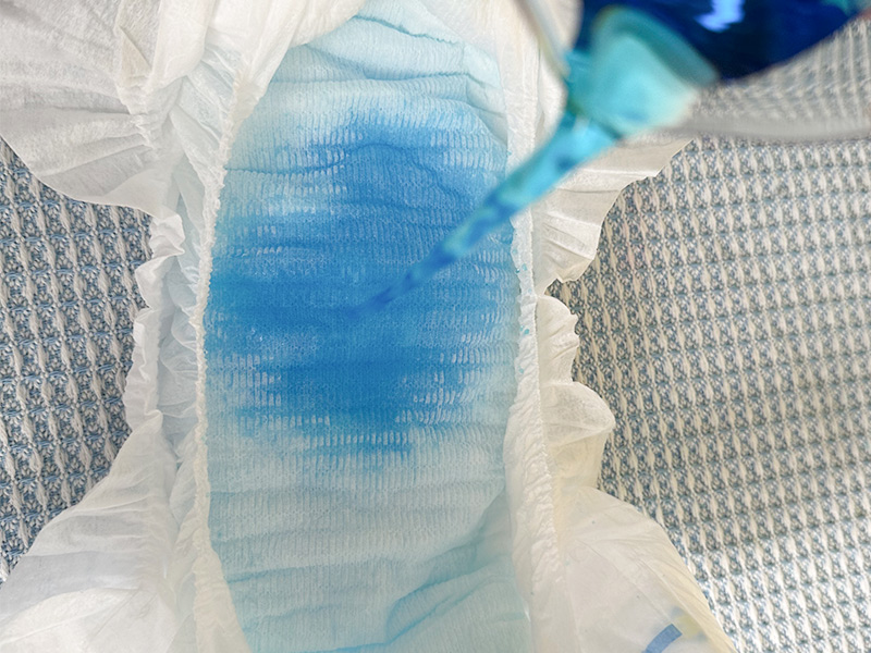 super absorbent core baby diaper