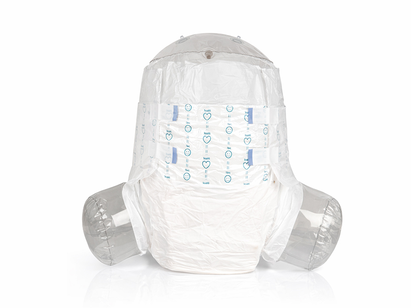 Breathable adult diapers