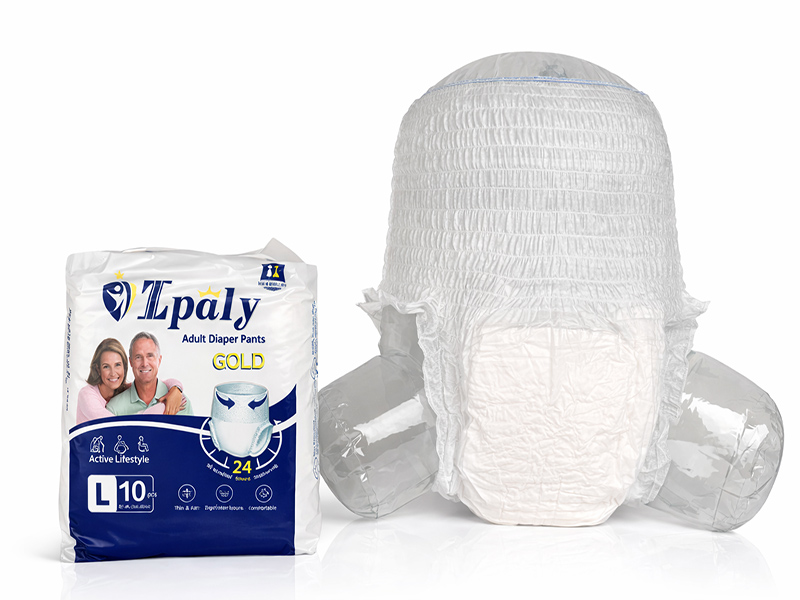 Fast absorbing adult diapers